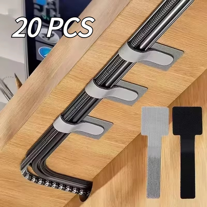 Cable Organizer - 재사용 가능한 케이블 타이, 새로운 고정식