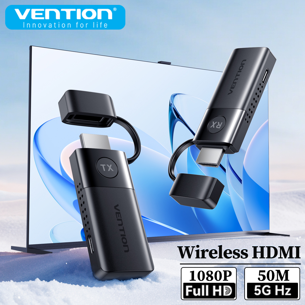 Hdmi Adapter - Vention 무선 HDMI 송신기 및 수신기