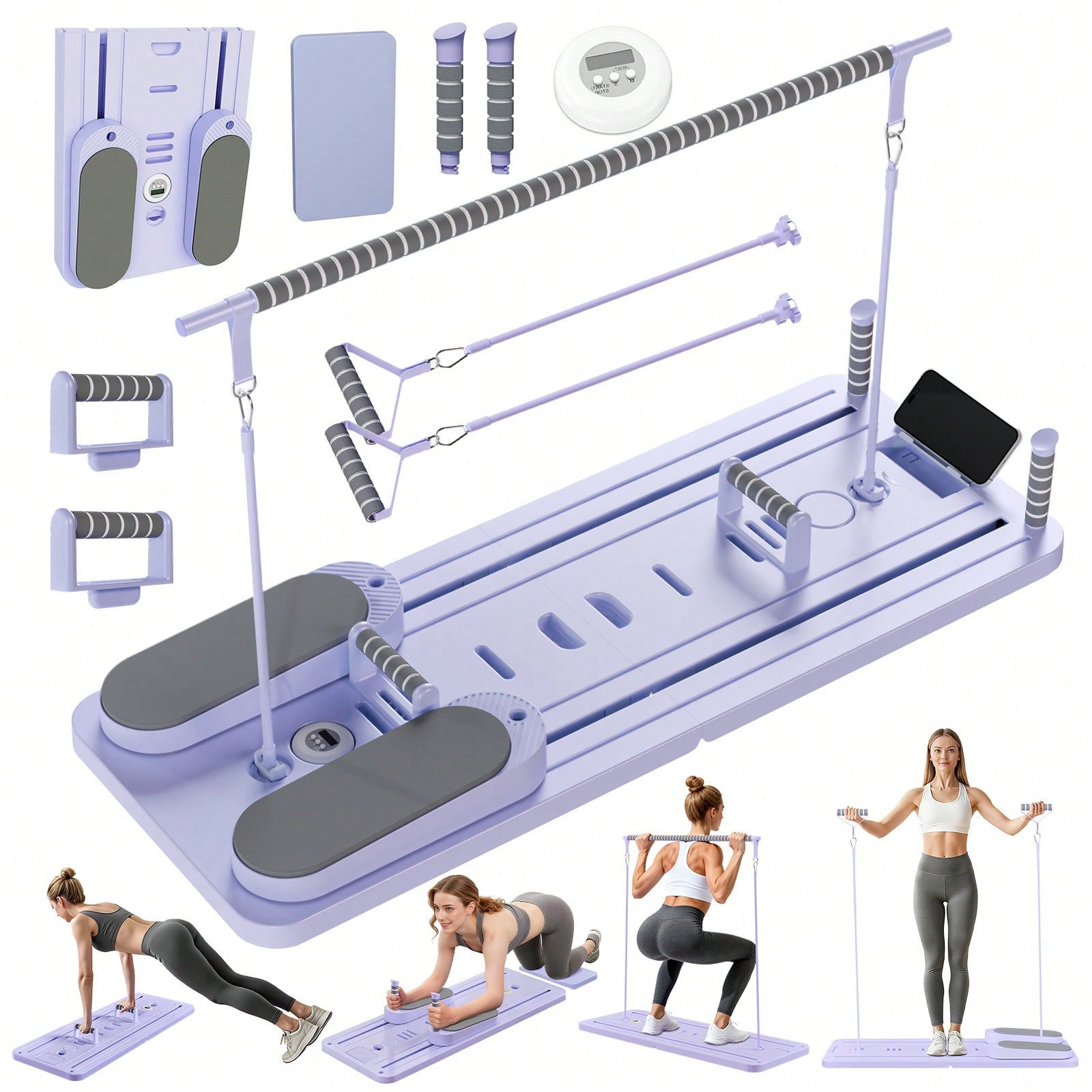 바가 있는 필라테스 리포머, 휴대폰 거치대가 있는 필라 - Phone Holder 리뷰 및 가격