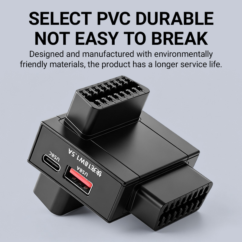 OBD2 분배 어댑터(1대2), 18W 고속 충전 US - Usb Charger 리뷰 및 가격