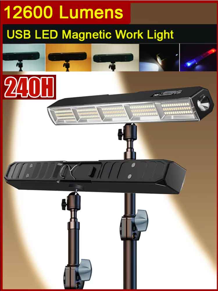 고출력 자석형 LED 라이트 바 2026 신형 휴대용  - Power Bank 리뷰 및 가격