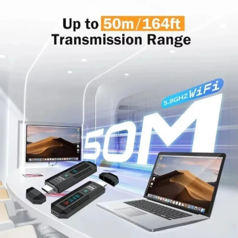 무선 비디오 송신기 HDMI 호환 50M 1080P 6 - Hdmi Adapter 리뷰 및 가격