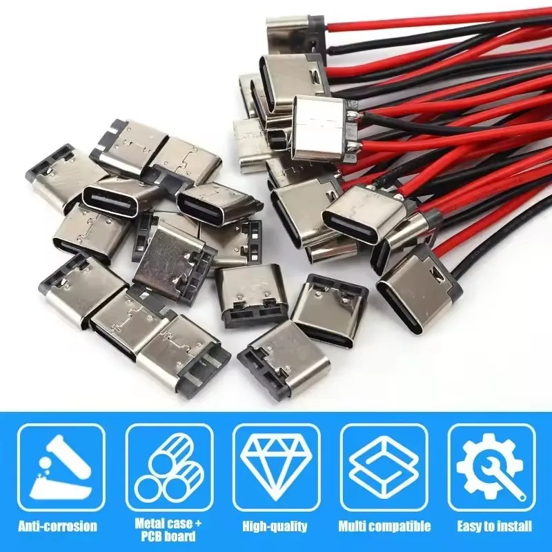 5~20개입, Type-C 2핀, 납땜형, 방수 USB - Usb Hub 리뷰 및 가격