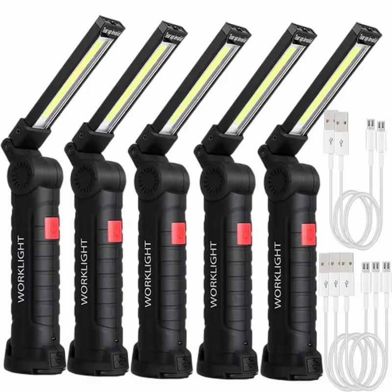 휴대용 COB LED 손전등 USB 충전식 작업 조명  - Power Bank 리뷰 및 가격