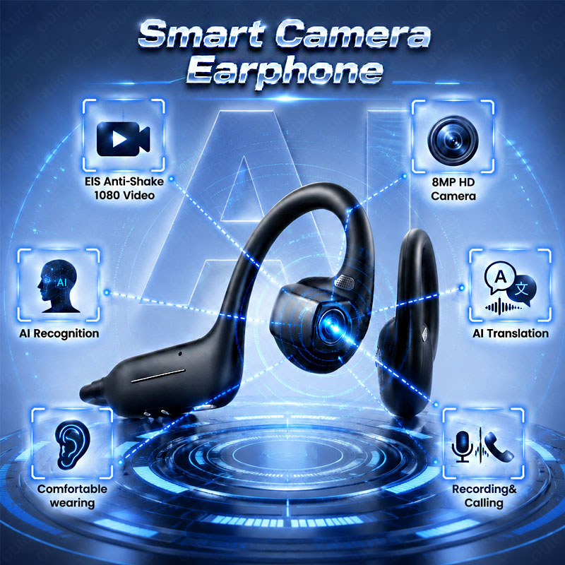 NEW AI 스마트 슈팅 헤드폰 800W HD 카메라  - Headphones Wireless 리뷰 및 가격