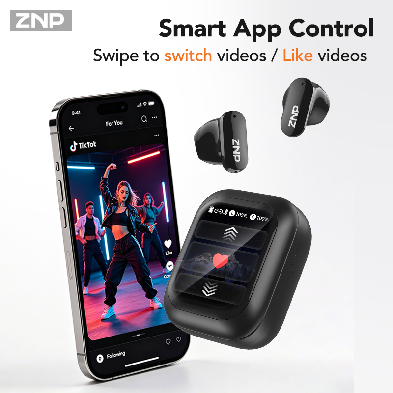 ZNP N04 TWS 무선 이어버드: 터치 스크린, 블 - Headphones Wireless 리뷰 및 가격