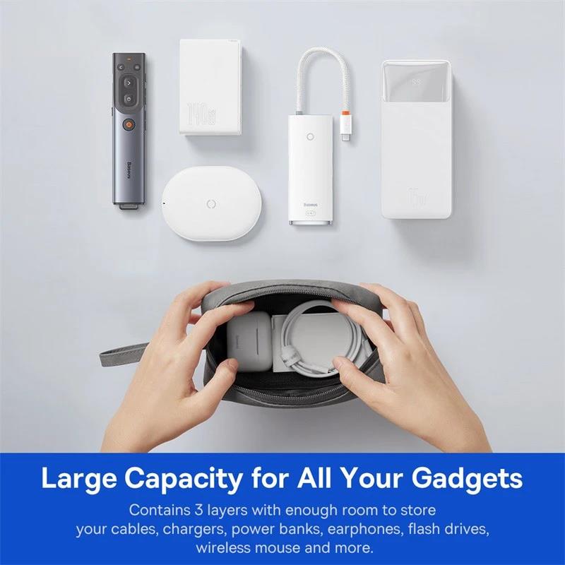 휴대용 케이블 충전기 가방 소형 전자기기 디지털 정리함 - Cable Organizer 리뷰 및 가격