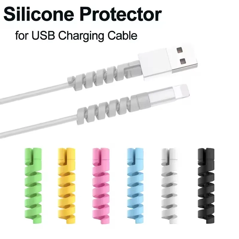 20개입 케이블 보호 커버, 유연한 스파이럴형 케이블  - Usb Charger 리뷰 및 가격