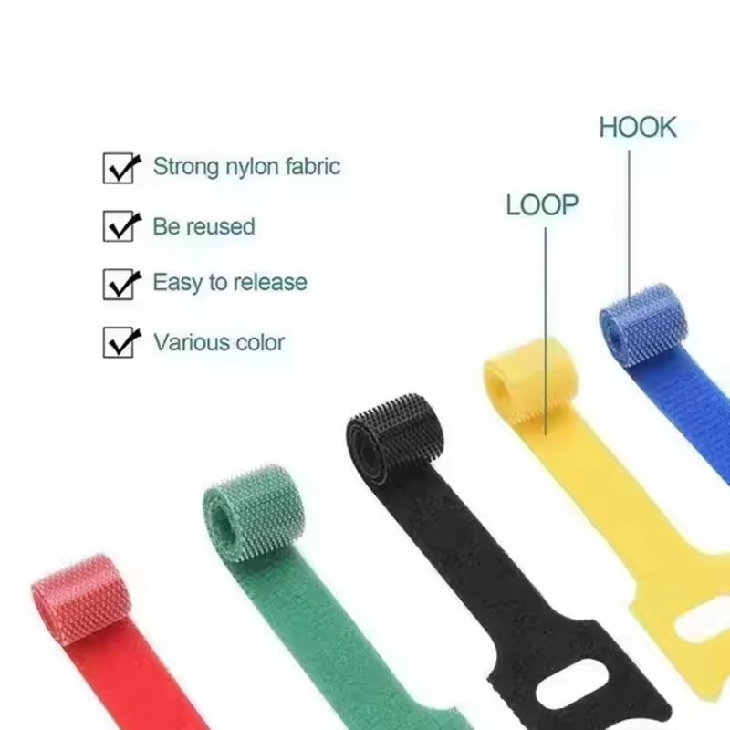 100개입, 재사용 가능한 케이블 정리용 끈, 마우스, - Cable Organizer 리뷰 및 가격